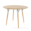 Home Styles round wooden dining table